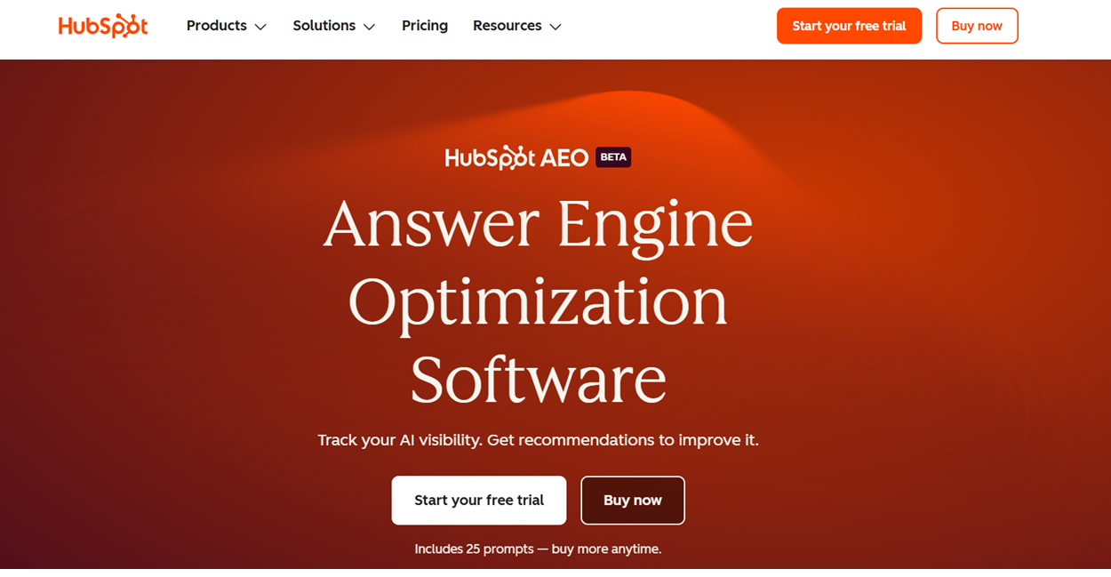 hubspot aeo
