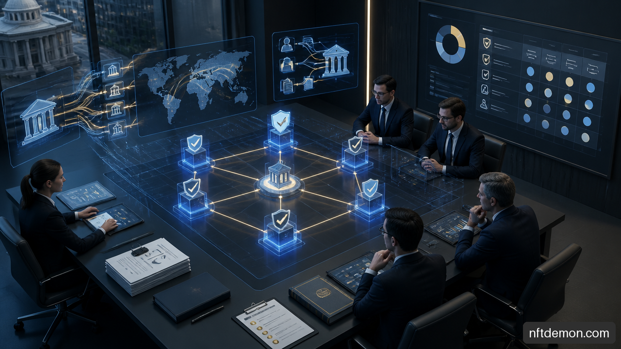 Institutional decision makers evaluating blockchain governance, security, and compliance requirements.
