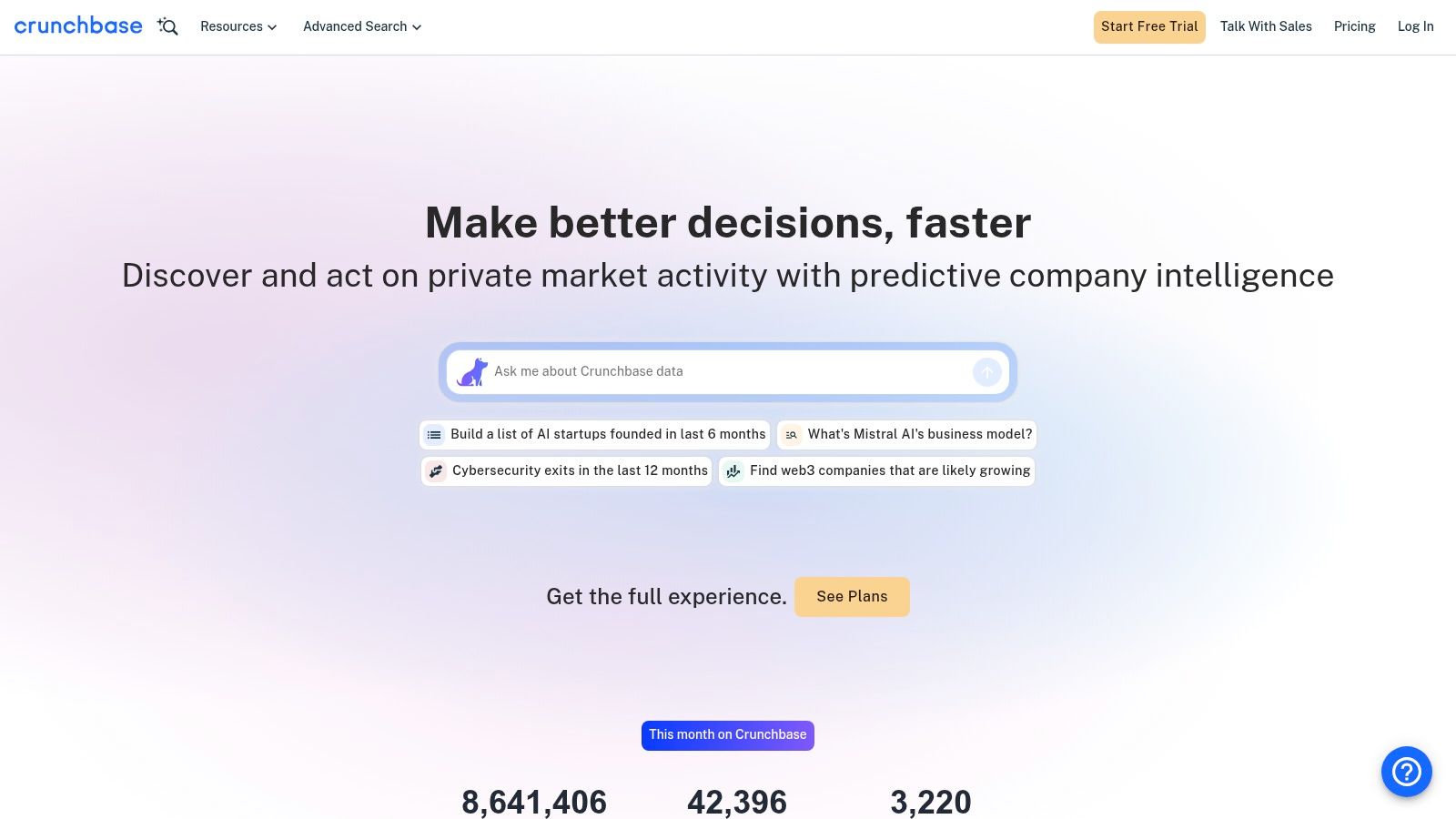 Crunchbase company profile