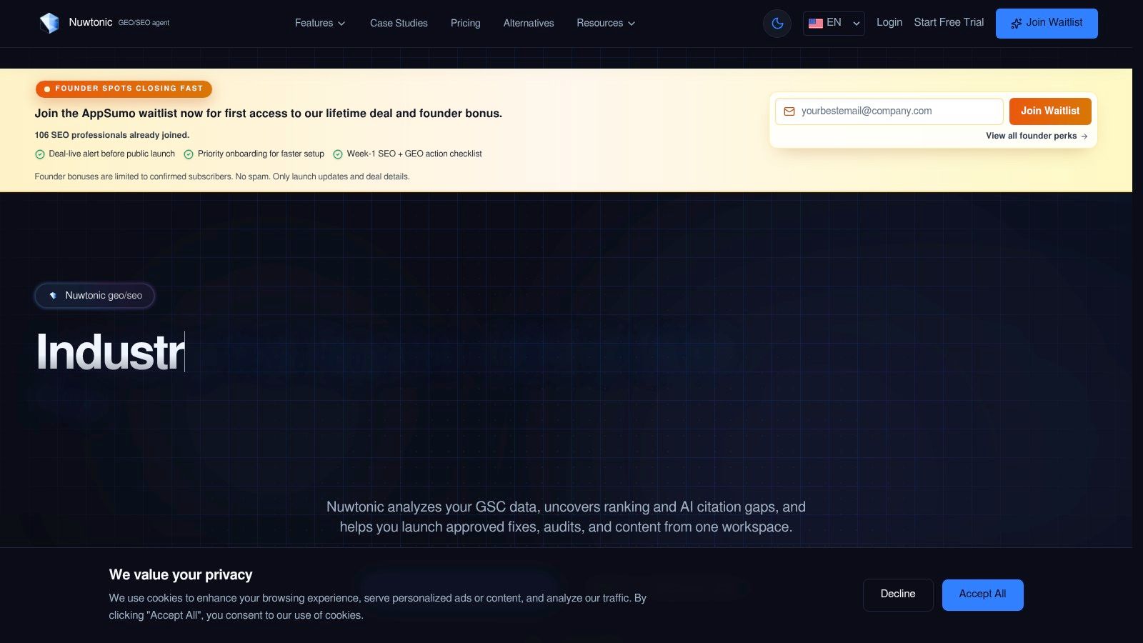 Screenshot from https://nuwtonic.com